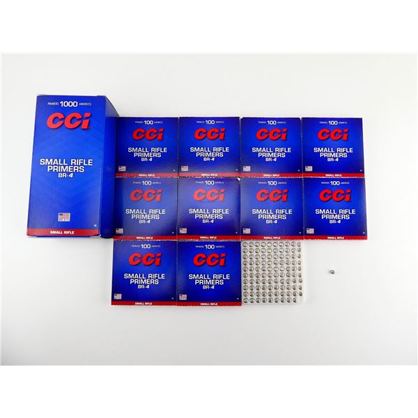 CCI BR-4 SMALL RIFLE PRIMERS LOT