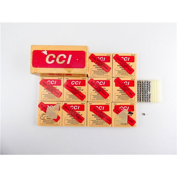 CCI NO. 400 SMALL RIFLE PRIMERS LOT