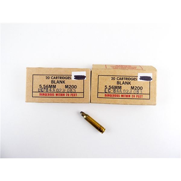 LAKE CITY .5.56MM BLANKS LOT