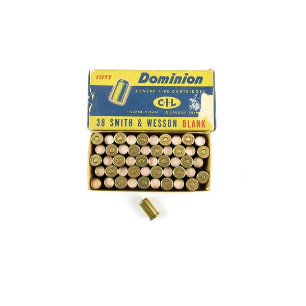 DOMINION .38 SMITH & WESSON BLANKS LOT