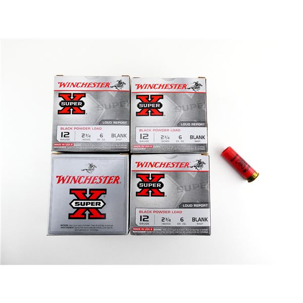 WINCHESTER 12 GAUGE 2 3/4" BLANKS LOT