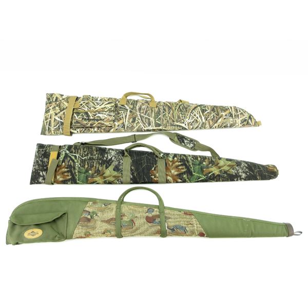 ASSORTED SOFT PADDED RIFLE CASES LOT