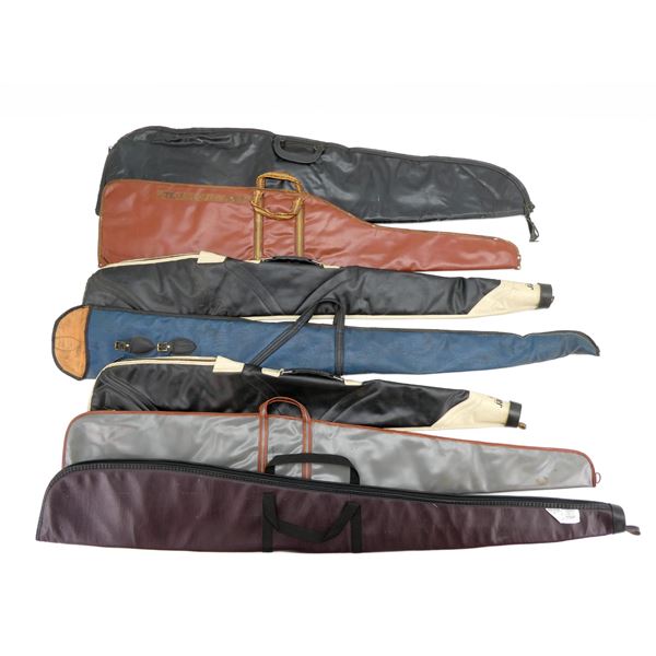 ASSORTED SOFT PADDED RIFLE CASES LOT