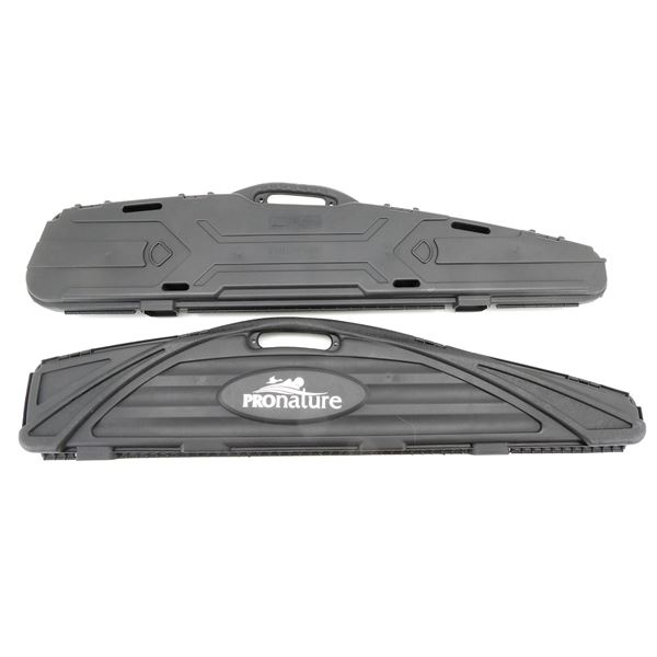 ASSORTED HARD PADDED RIFLE CASES LOT