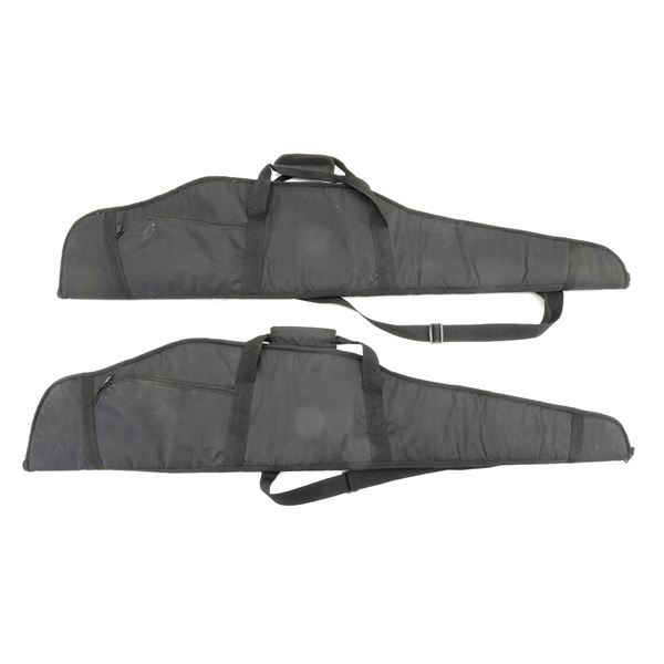 ASSORTED SOFT PADDED RIFLE CASES LOT