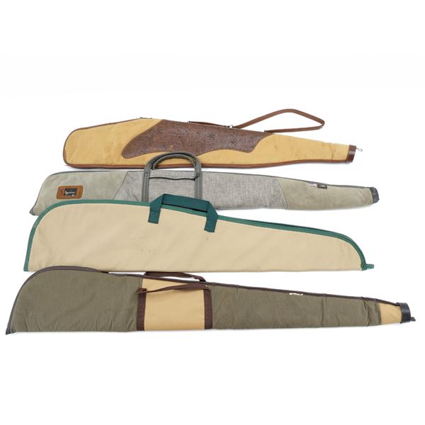 ASSORTED SOFT PADDED RIFLE CASES LOT