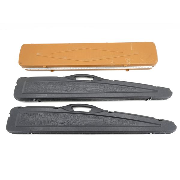 ASSORTED HARD PADDED RIFLE CASES LOT