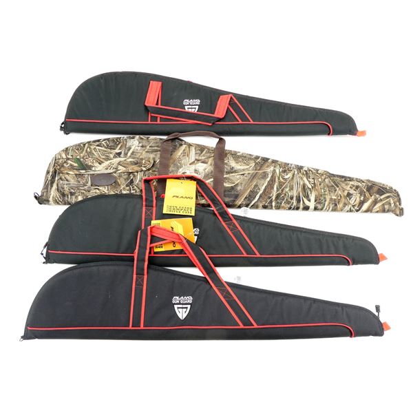 ASSORTED SOFT PADDED RIFLE CASES LOT