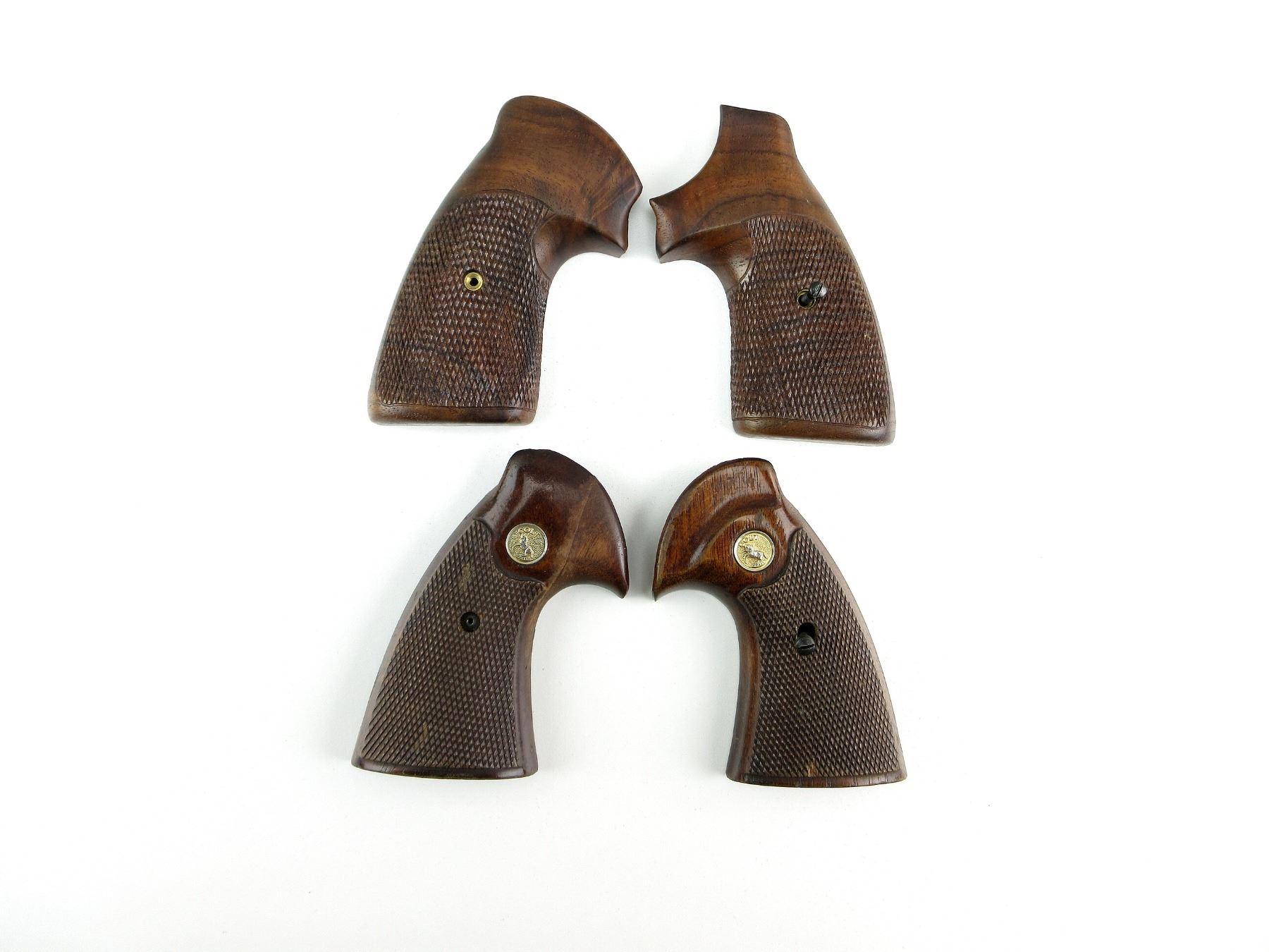 Python Wood Handle COLT AND HARRETT'S PYTHON WOOD GRIP LOT