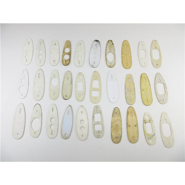 ASSORTED BUTT PLATE SPACERS LOT