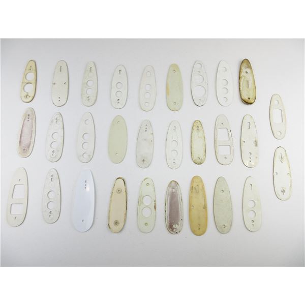 ASSORTED BUTT PLATE SPACERS LOT