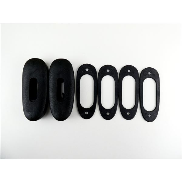 UNKNOWN BUTT PLATE AND SPACERS LOT