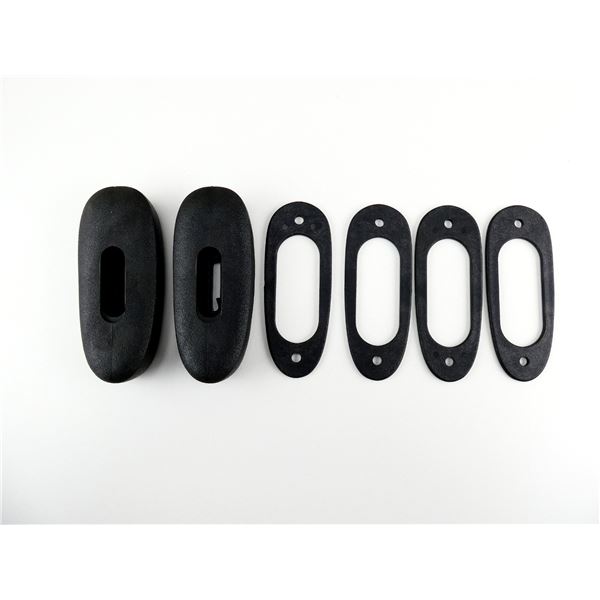 UNKNOWN BUTT PLATE AND SPACERS LOT