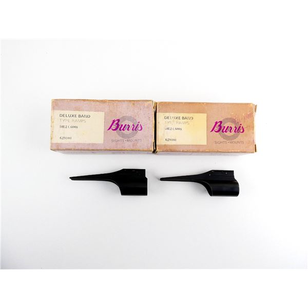 BURRIS DELUXE FRONT BARREL BANDS WITH RAMP LOT