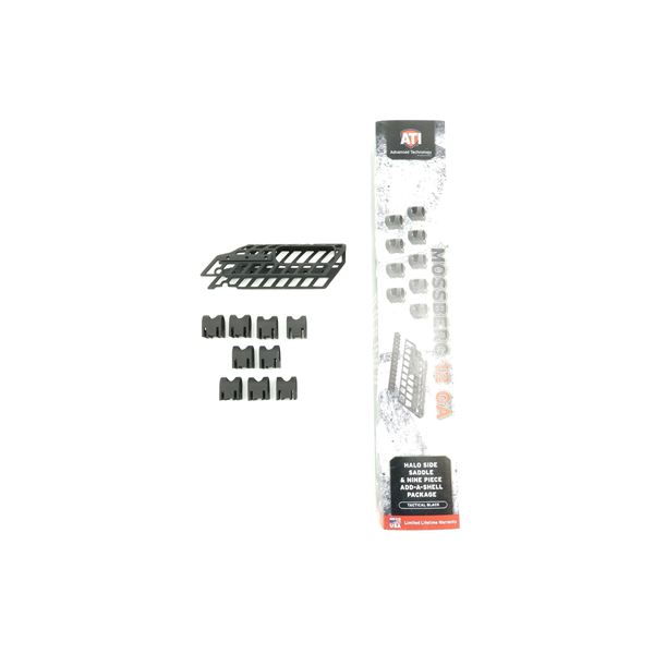 ATI MOSSBERG 12 GAUGE HALO SIDE SADDLE AND ADD-A-SHELL LOT