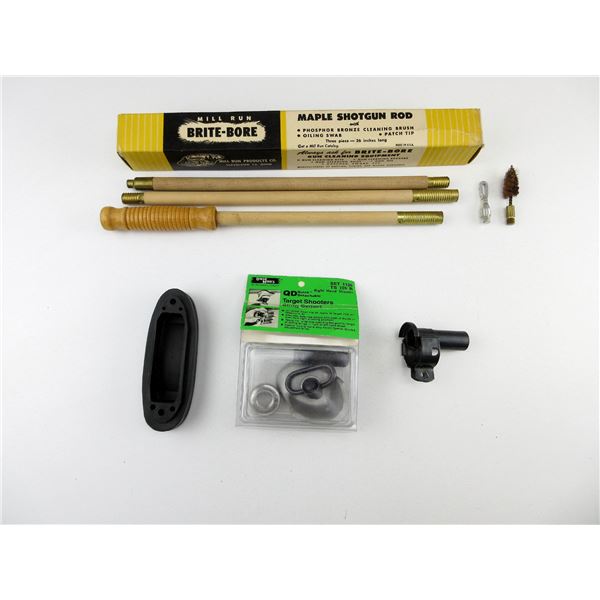 ASSORTED GUN PARTS / ETC. LOT