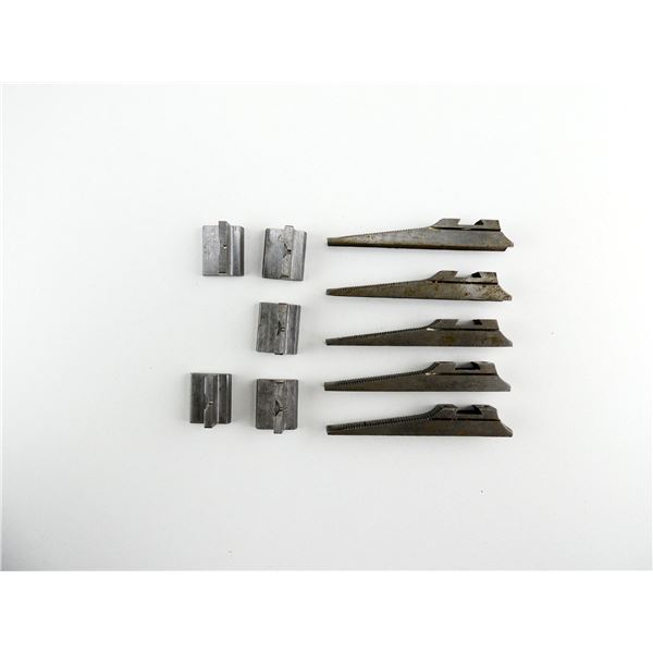 UNKNOWN FRONT SIGHT RAMP AND REAR SIGHT BLADE LOT