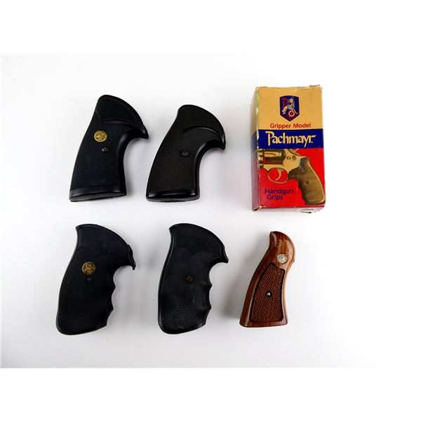 ASSORTED REVOLVER GRIP LOT