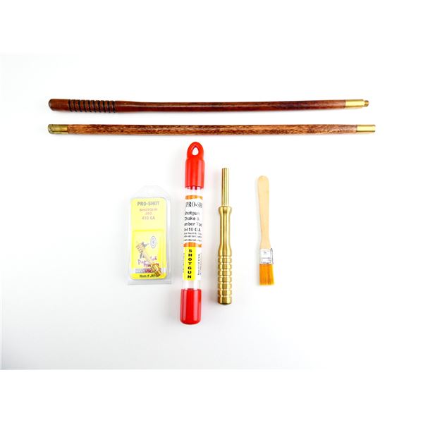 ASSORTED .410 GAUGE CHOKE & CHAMBER TOOL / CLEANING ROD / ETC. LOT