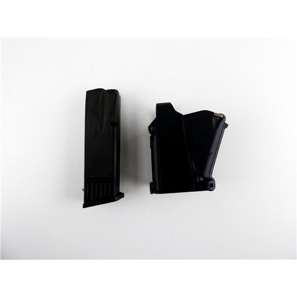 INGLIS HI-POWER 9MM MAGAZINE AND 9MM-.45ACP MAG LOADER LOT