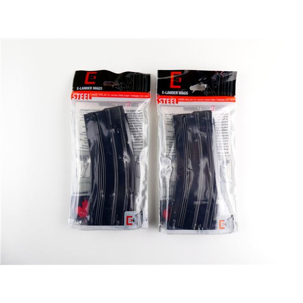 E-LANDER MAGS AR-15 / TAVOR / M16 / ETC. 5.56MM / .223 REM MAGAZINE LOT