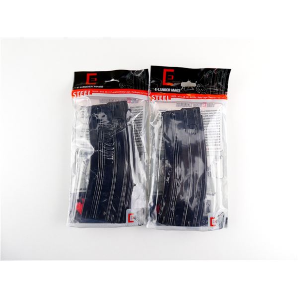 E-LANDER MAGS AR-15 / TAVOR / M16 / ETC. 5.56MM / .223 REM MAGAZINE LOT