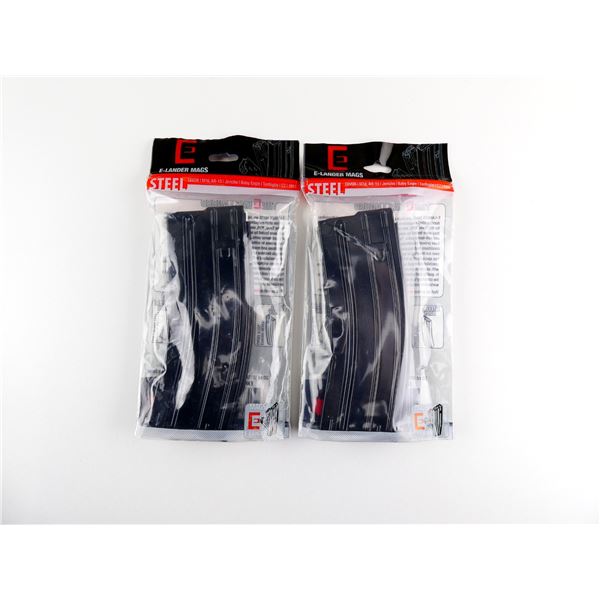 E-LANDER MAGS AR-15 / TAVOR / M16 / ETC. 5.56MM / .223 REM MAGAZINE LOT