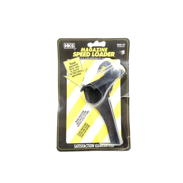 HKS GL-450 1911 .40 CAL. / .45 ACP / .38 SUPER / ETC. MAGAZINE SPEED LOADER