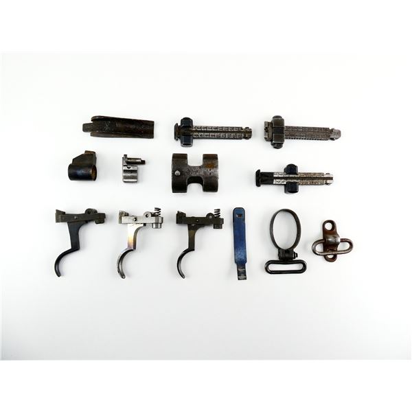 ASSORTED MAUSER RIFLE PARTS LOT