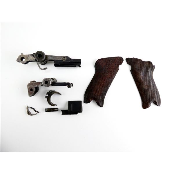 GERMAN P08 LUGER 9MM PISTOL PARTS LOT
