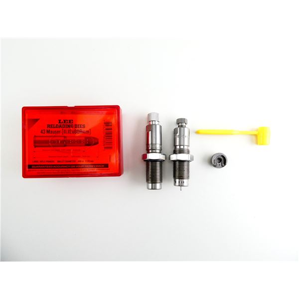 LEE .43 MAUSER RELOADING DIES