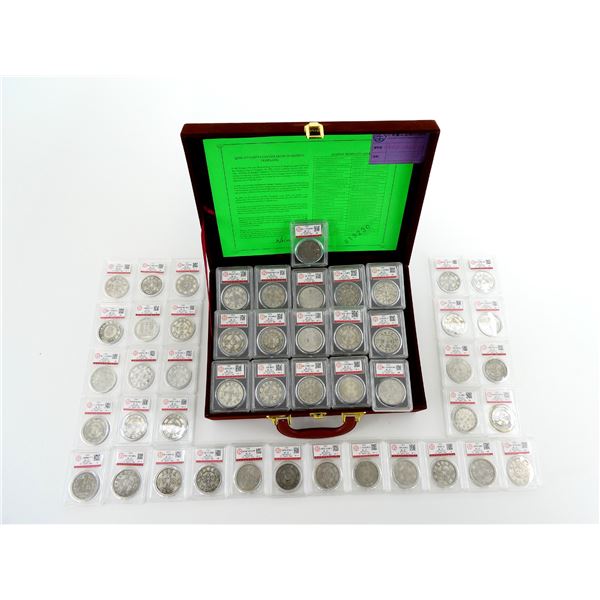 CHINESE QING DYNASTY COIN COLLECTION (SAMPLE TEMPLATE) IN CASE