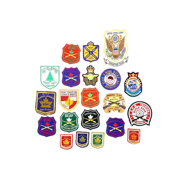 ASSORTED MILITARY SHOOTING COMPETITION, ETC. BADGES LOT
