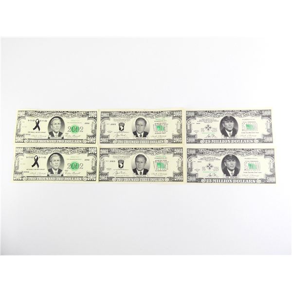 COMMEMORATIVE U.S. MILITARY GULF WAR MONEY LOT