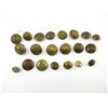 Image 1 : ASSORTED WWI / WWII MILITARY / RCMP / LONDON POLICE BUTTONS LOT