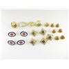 Image 1 : ASSORTED CANADIAN POLICE BUTTONS, PIPS AND PINS LOT