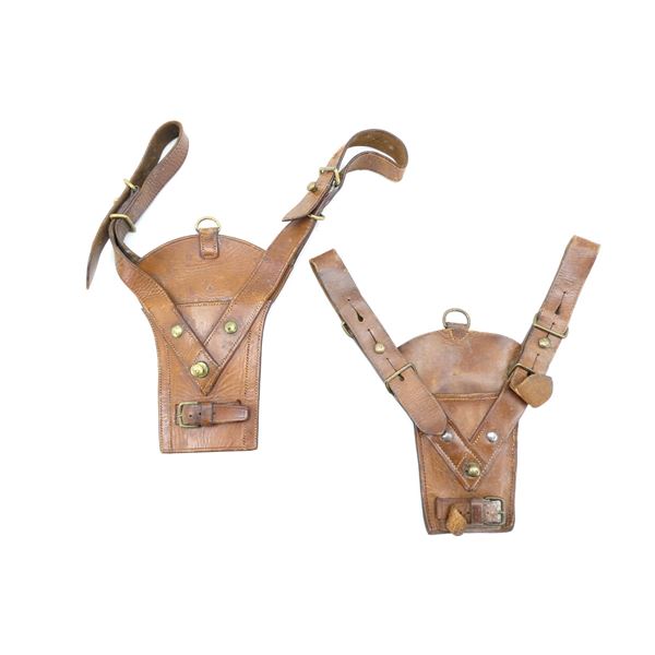 UNKNOWN MILITARY STYLE SWORD HANGERS LOT