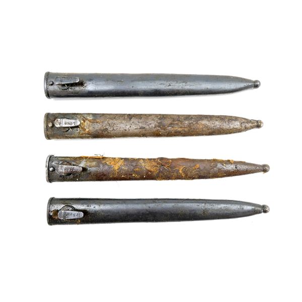 YUGOSLAVIAN M48 MAUSER BAYONET SCABBARDS LOT