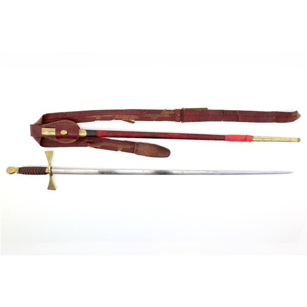 UNKNOWN CEREMONIAL A.F.H.R. SWORD