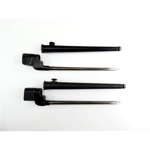 BRITISH NO.4 MKII / NO.4 MKII* SPIKE BAYONET LOT