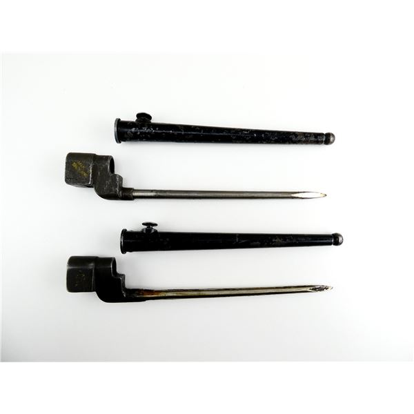 BRITISH NO.4 MKII / NO.4 MKII* SPIKE BAYONET LOT