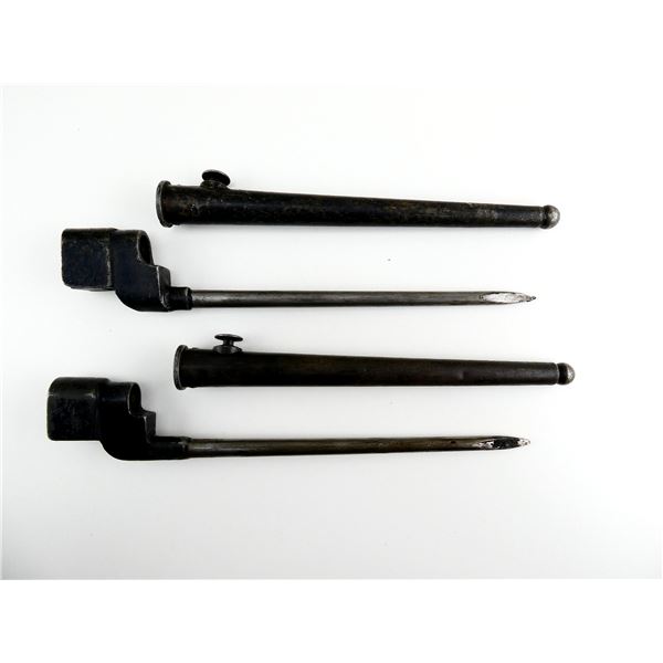 BRITISH NO.4 MKII / NO.4 MKII* SPIKE BAYONET LOT