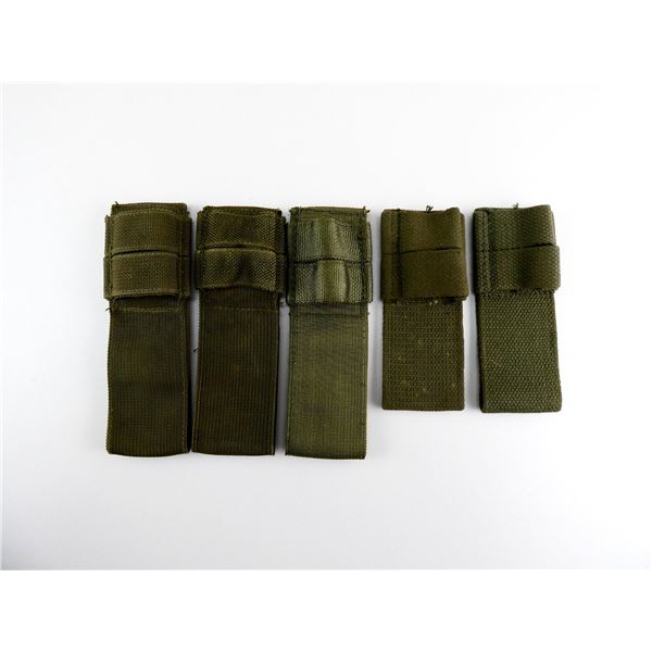 ASSORTED CANADIAN MILITARY FN C1 BAYONET FROGS LOT