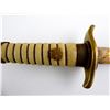 Image 3 : REPRODUCTION WWII JAPANESE NAVAL OFFICER'S DAGGER