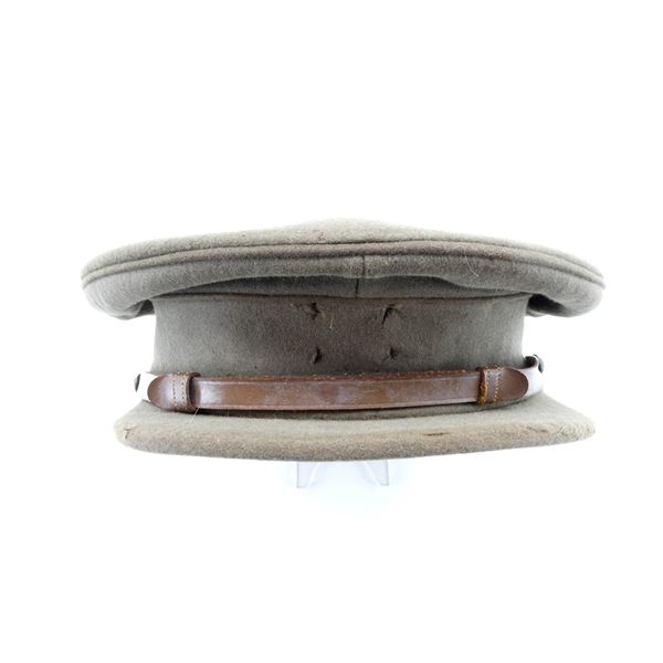WWI CANADIAN ARMY OFFICER'S SERVICE DRESS VISOR CAP