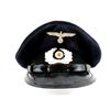 Image 1 : WWII GERMAN OFFICER'S PEAKED CAP