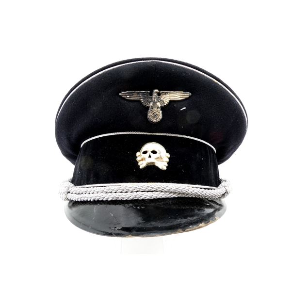 WWII GERMAN OFFICER'S PEAKED CAP