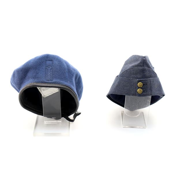 CANADIAN MILITARY / AIR CADETS BERET AND WEDGE CAP LOT