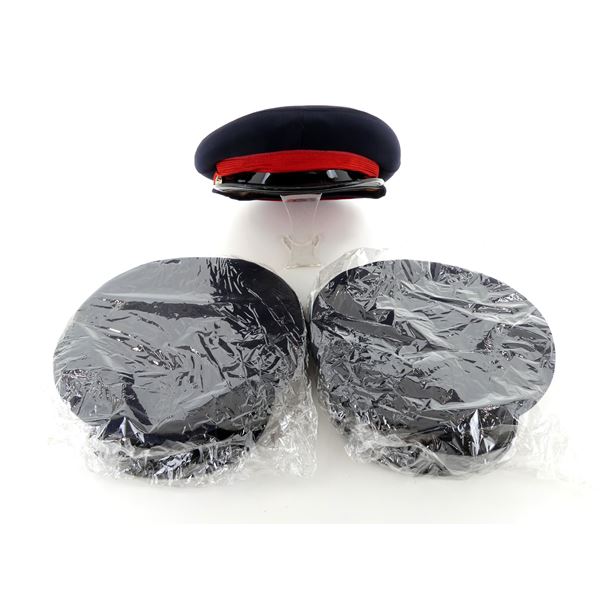 CANADIAN POLICE STYLE PEAKED CAP LOT