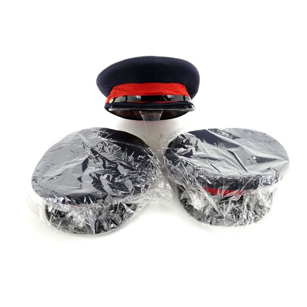 CANADIAN POLICE STYLE PEAKED CAP LOT